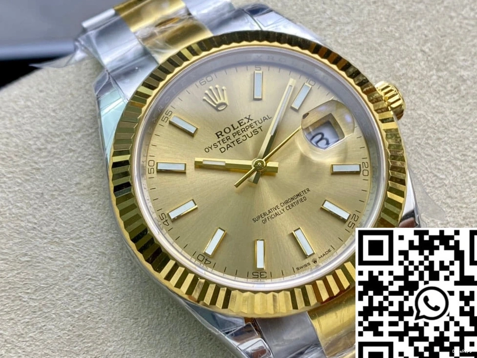 Dial Rolex Factory VS Datejust M126333-0009 Gold 0325